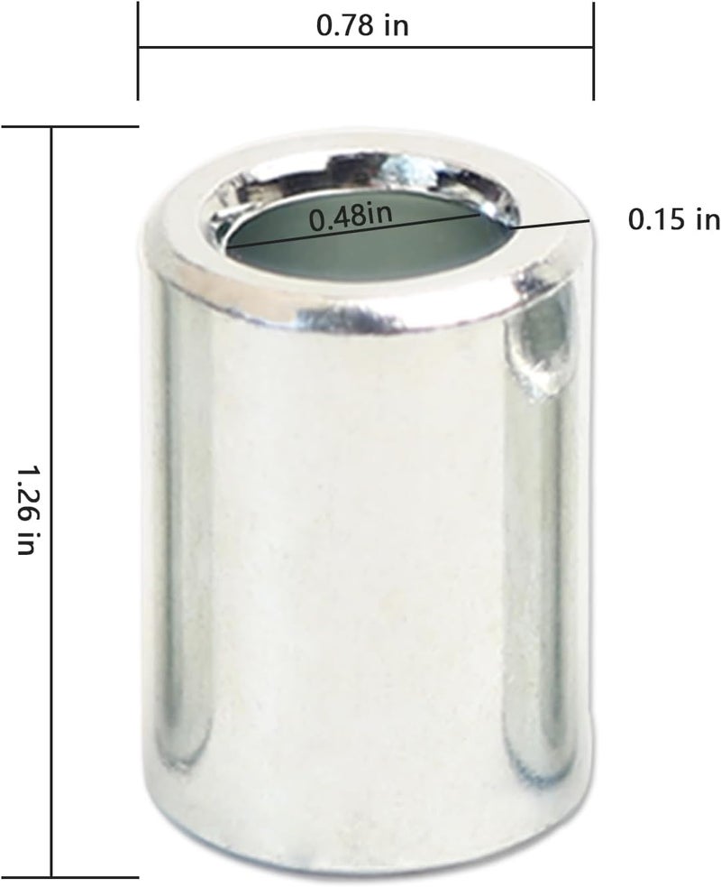 Minho High Strength Grade 8.8 M12 Wheel Spacer Outer Axle 5mm 10mm 15mm 20mm 28mm 32mm Fit for 12mm Motorcycle Axle,6Pcs - Image 2